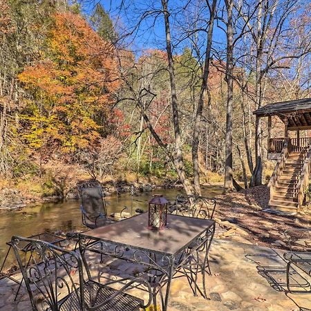 Вилла Creekside Retreat With Deck, 18 Miles To Wolf Ridge Weaverville Экстерьер фото