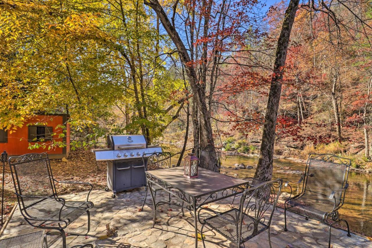 Вилла Creekside Retreat With Deck, 18 Miles To Wolf Ridge Weaverville Экстерьер фото
